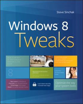 Paperback Windows 8 Tweaks Book