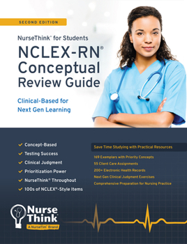 Paperback Nclex-RN Conceptual Review Guide: Clinical-Based for Next Gen Learning Book