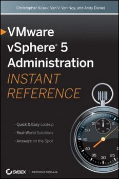 Paperback VMware vSphere 5 Administration Instant Reference Book