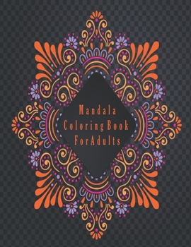 Paperback Mandala Coloring Book For Adults: Valentines Mandalas Hand Drawn Coloring Book for Adults, valentines day coloring books for adults, mandala coloring Book