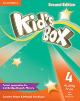 Paperback Kid's Box Level 4 Activity Book with Online Resources Book