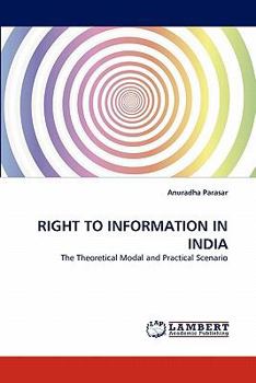 Paperback Right to Information in India Book