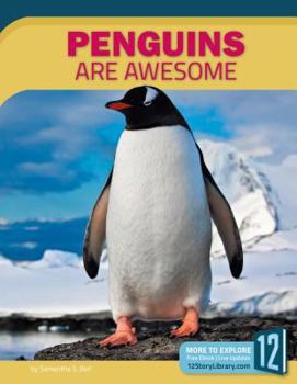 Library Binding Penguins Are Awesome Book