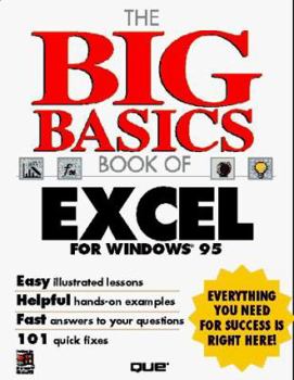 Paperback The Big Basic Book of Excel for Windows 95 Book