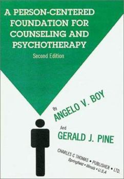 Paperback A Person-Centered Foundation for Counseling and Psychotherapy Book