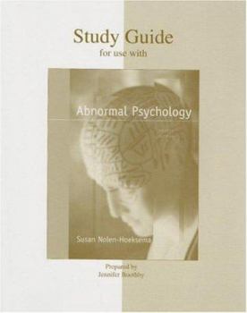 Paperback Study Guide for Use with Abnormal Psychology Book