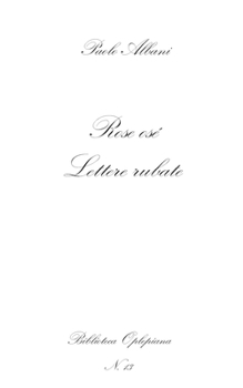 Paperback Rose osé: Lettere rubate [Italian] Book