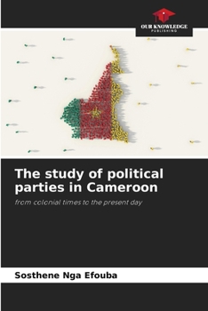 Paperback The study of political parties in Cameroon Book