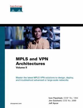 Hardcover Mpls and VPN Architectures, Volume II Book