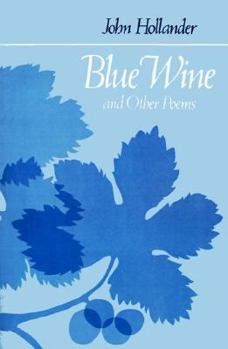 Paperback Blue Wine and Other Poems Book