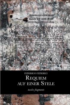 Paperback Requiem auf einer Stele (twelve fragments) Book