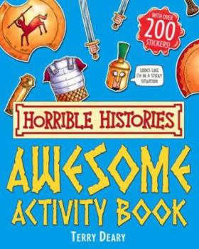 Paperback Awesome Activity Book. Terry Deary Book