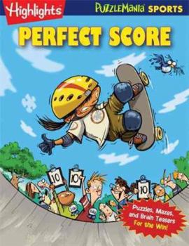Paperback Puzzlemania Sports: Perfect Score Book