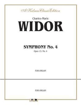 Paperback Symphony No. 4 in F Minor, Op. 13: Sheet (Kalmus Edition) Book