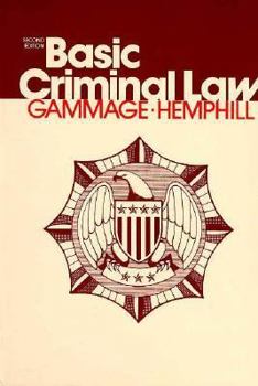 Hardcover Basic Criminal Law Book
