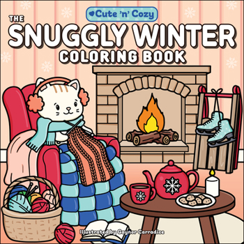 Paperback The Snuggly Winter Coloring Book