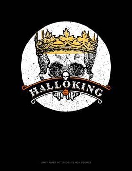 Paperback Halloking: Graph Paper Notebook - 1/2 Inch Squares Book