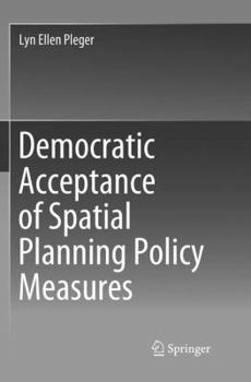 Paperback Democratic Acceptance of Spatial Planning Policy Measures Book