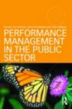 Hardcover Performance Management in the Public Sector Book