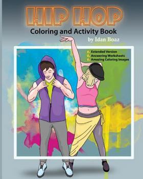 Paperback Hip Hop: Coloring & Activity Book (Extended) Book