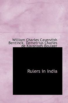 Hardcover Rulers in India Book