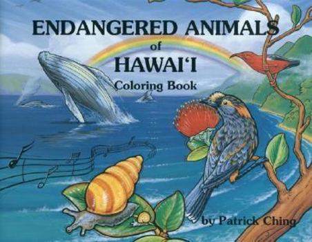 Paperback Endangered Animals of Hawaii Coloring Book
