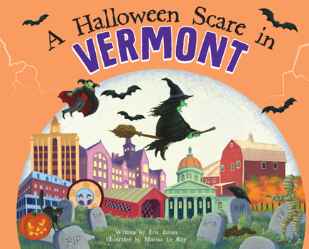 Hardcover A Halloween Scare in Vermont Book