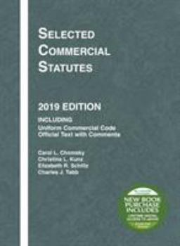 Paperback Selected Commercial Statutes, 2019 Edition (Selected Statutes) Book