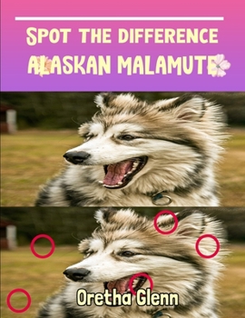 Spot the difference Alaskan Malamute: Picture puzzles for adults Can You Really Find All the Differences?