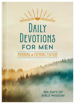 Hardcover Daily Devotions for Men Morning & Evening Edition Book