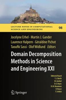 Paperback Domain Decomposition Methods in Science and Engineering XXI Book