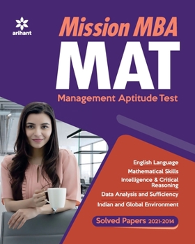 Paperback Mission MBA MAT Mock Tests and Solved Papers 2022 Book