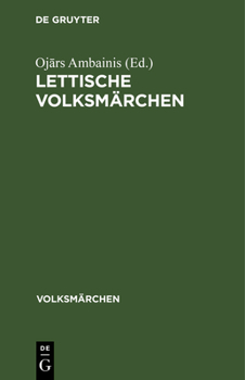 Hardcover Lettische Volksmärchen [German] Book