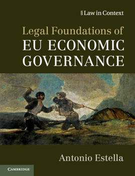 Paperback Legal Foundations of EU Economic Governance Book