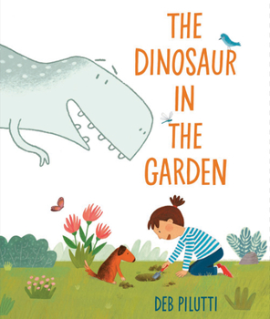 Hardcover The Dinosaur in the Garden Book