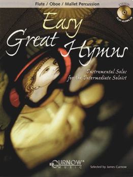 Paperback Easy Great Hymns: Flute/Oboe/Mallet Percussion - Grade 2 Book