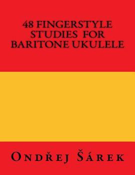 Paperback 48 Fingerstyle Studies for Baritone Ukulele Book