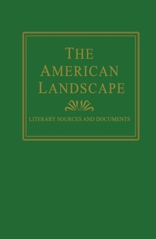 Hardcover The American Landscape Book