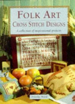 Hardcover Folk Art Cross Stitch Designs Book