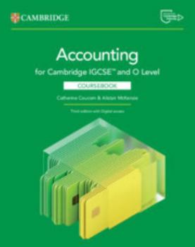 Cambridge IGCSE™ and O Level Accounting Coursebook with Digital Access (2 Years) (Cambridge International IGCSE)