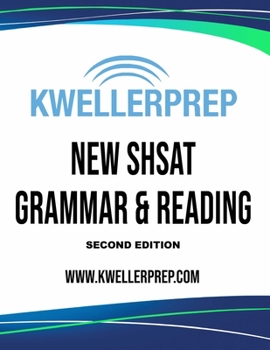 Paperback Kweller Prep NEW SHSAT Grammar and Reading Second Edition Book