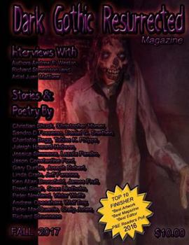 Paperback Dark Gothic Resurrected Magazine Fall 2017 Book