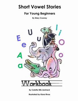 Paperback Short Vowel Stories for Young Beginners Workbook Book