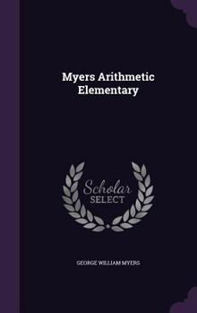 Hardcover Myers Arithmetic Elementary Book