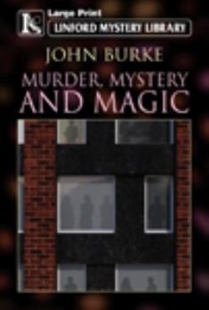Paperback Murder, Mystery and Magic [Large Print] Book