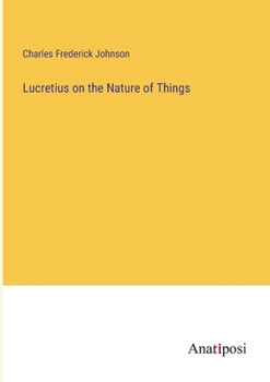 Paperback Lucretius on the Nature of Things Book