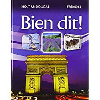 Hardcover Student Edition Level 2 2013 [French] Book