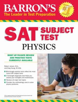 Paperback Barron's SAT Subject Test Physics Book