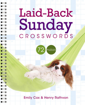 Spiral-bound Laid-Back Sunday Crosswords Book