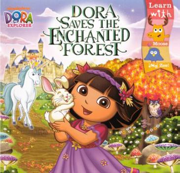 Library Binding Dora Saves the Enchanted Forest Book